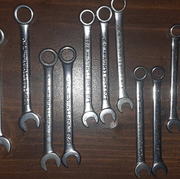 CRAFTSMAN VINTAGE MIDGET WRENCHES. - Picture 3 of 5